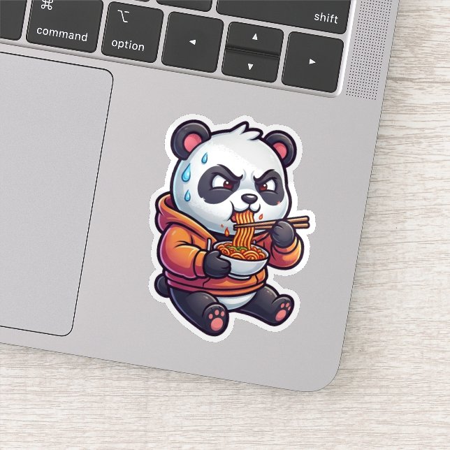 Sticker Spicy Noodle Panda (Détail)