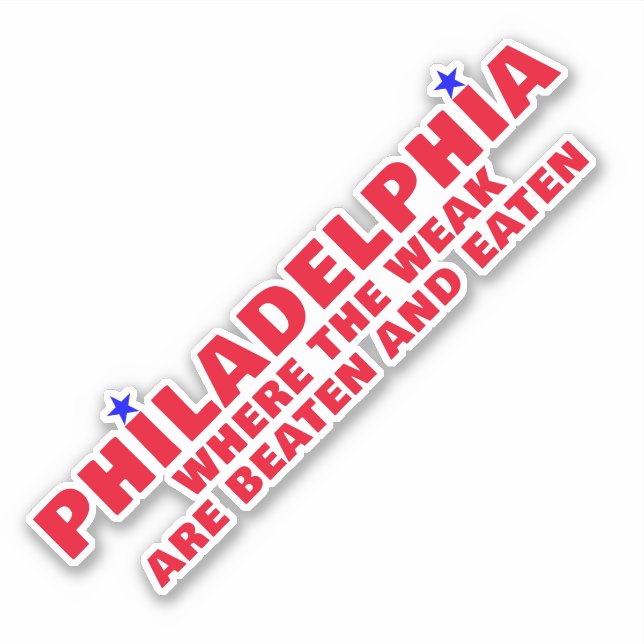 STICKER SPORTS PHILADELPHIQUES (Devant)