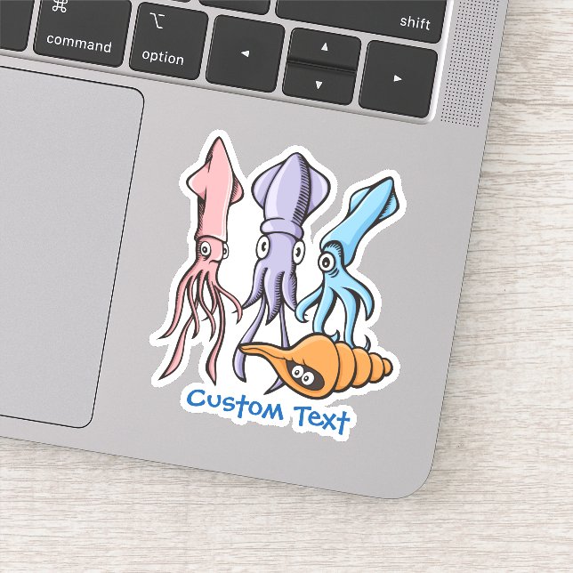 Sticker Squid (Détail)
