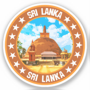 Sticker Sri Lanka