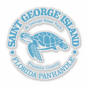 Sticker St George Island (tortue de mer)