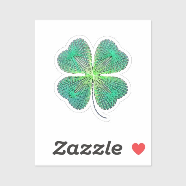 Sticker St. Patrick's Day (Feuille)