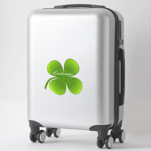 Sticker St Patrick's Day Shamrocks Thunder_Cove (Sur valise)