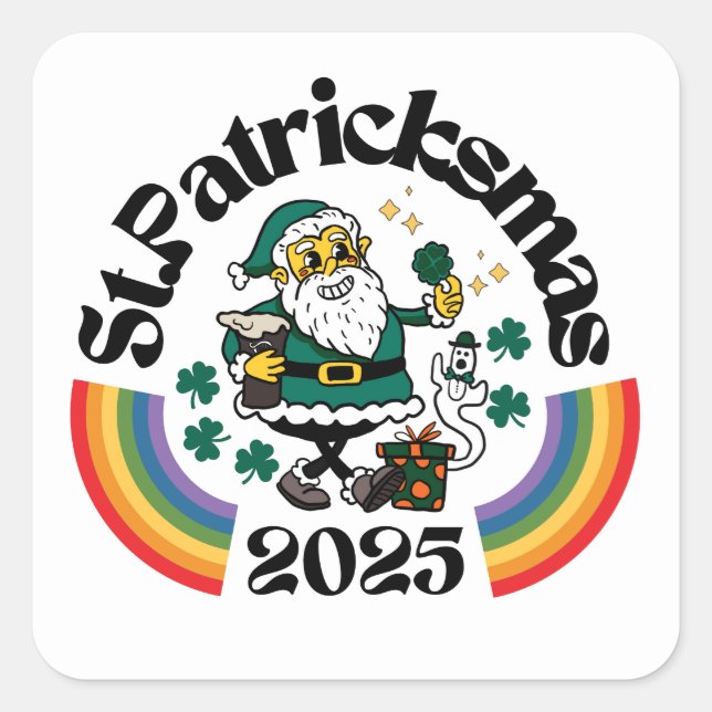 Sticker St.Patricksmas 2025 (Devant)