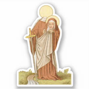 Sticker St. Winifred du Pays de Galles (P 002)
