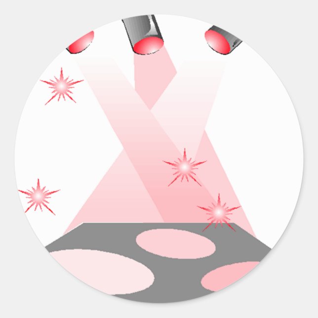 Sticker Stagelights Talent Drama chanter Karaoke (Devant)