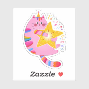 Sticker Star de la Purrty : Édition Anniversaire 🎂✨