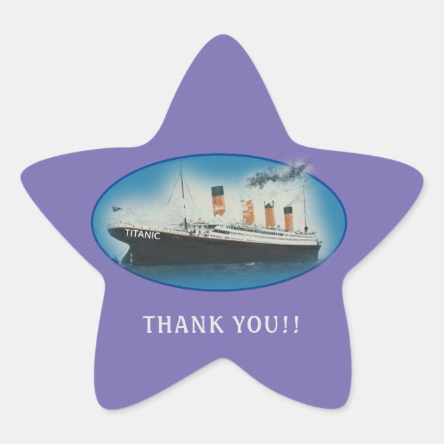 Sticker Star Favple Merci Titanic (Devant)