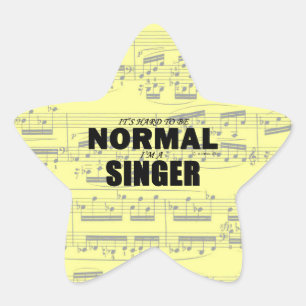 Sticker Star Singer Normal