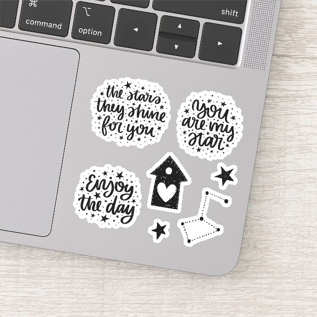 Sticker Stars & Constellations Vous êtes My Star Sayings (Détail)