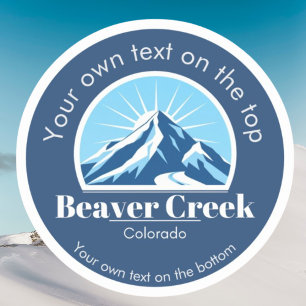 Sticker Station de ski Beaver Creek Colorado USA