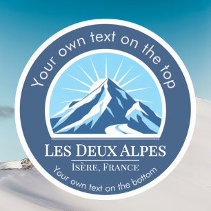 Sticker Station de ski Les Deux Alpes Isère France