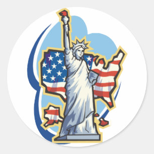 Sticker Statue De La Liberté