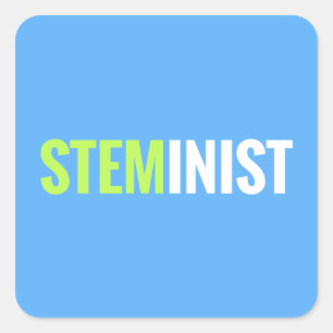 Sticker STEMinist - Carré