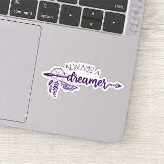 Sticker Stick à découper en cuir toujours un Rêveur