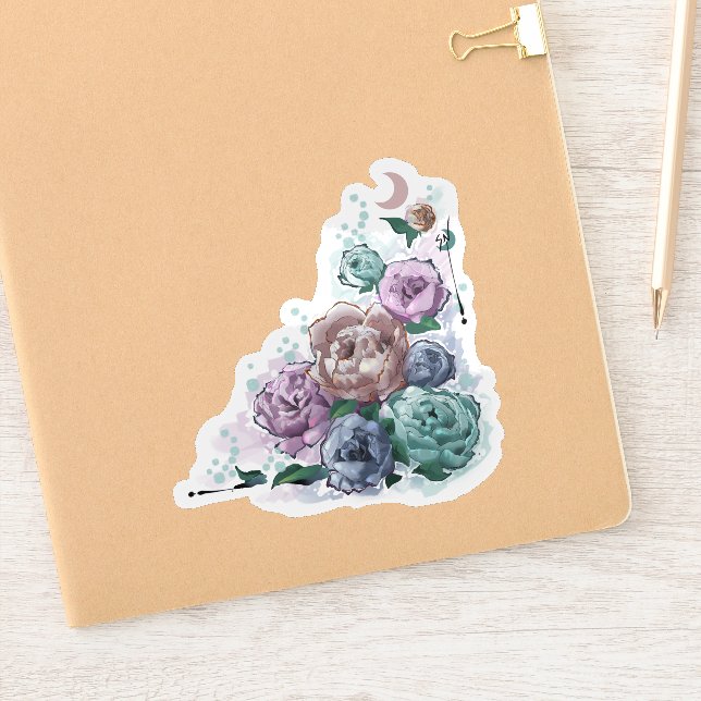 Sticker Sticker✩Doodles™ | Peony (Carnet)