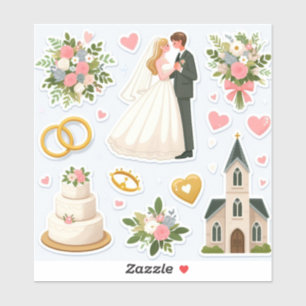 Sticker "Stickers Mariage Romantique"