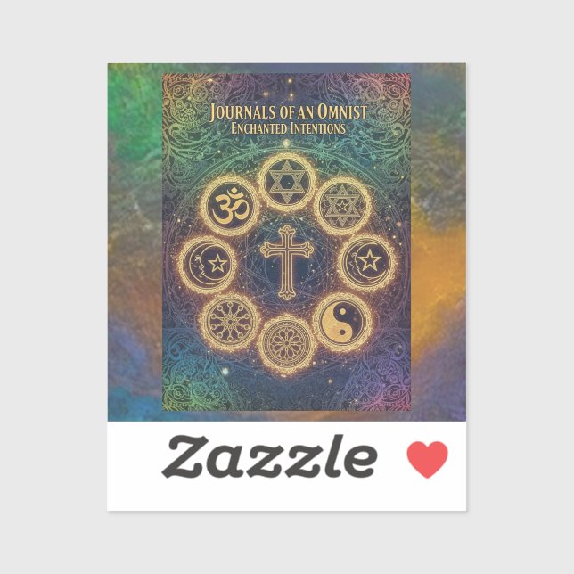 Sticker Sticle de couverture d'intention enchantée (Feuille)