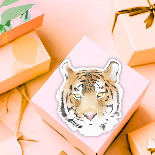 Sticker Sticleur d'aquarelle Tiger Head
