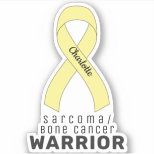 Sticker Sticleur en vinyle de sarcome/cancer de l'os