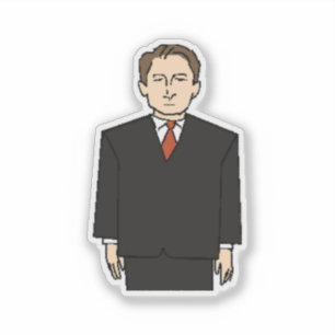 Sticker Stoic Al Gore