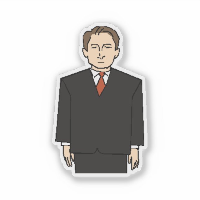 Sticker Stoic Al Gore (Devant)