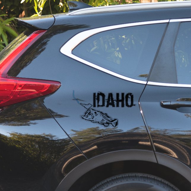 STICKER STRIKING IDAHO - UNE MAUVAISE BASE (Coté voiture)