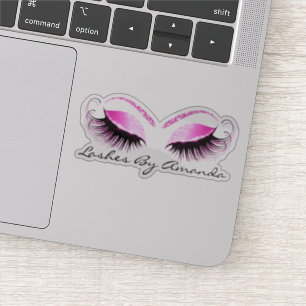 Sticker Studio D'Extension De Maquillage Fuchsia Rose