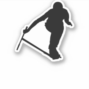 Sticker Stunt scooter tour Bartwist