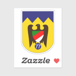 Sticker Sturzkampfgeschwader 77 (StG 77) Emblem Carré Sti