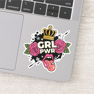 Sticker Style de tatouage Girl Power
