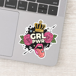 Sticker Style de tatouage Girl Power