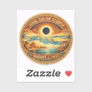 Sticker Style Mosaïque 2027 Eclipse