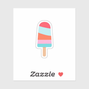 Sticker Sucette arc-en-ciel