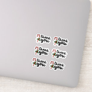 Sticker Sucre de canne de Noël