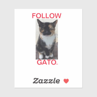 Sticker SUIVEZ GATO2, Tous les Casquettes