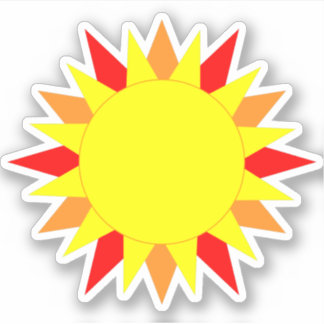 Sticker Sun