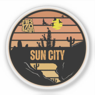Sticker Sun City, Arizona