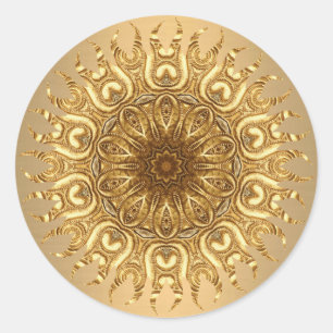 Sticker Sun d'or