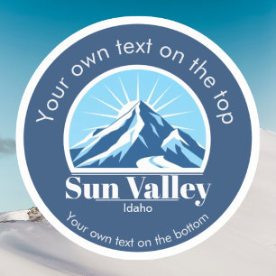 Sticker Sun Valley Idaho station de ski usa