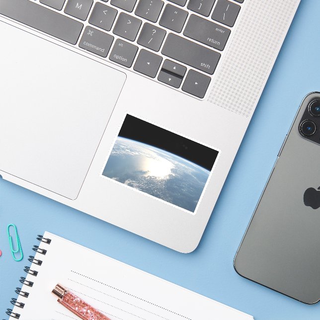 Sticker Sunglint Reflète Le Golfe Du Mexique (Ordinateur portable avec iPhone)