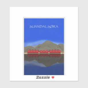 Sticker Sunndalsøra Nordmøre Norvège