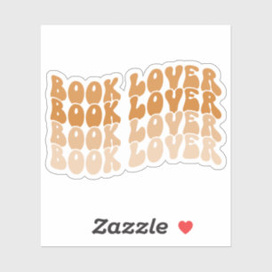 Sticker Super Livre Lover Orange Multicolore Retro Vinyl