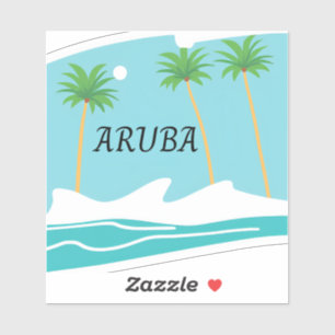 Sticker Superbe aruba