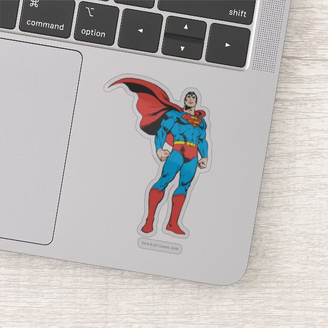 Sticker Superman Debout (Détail)