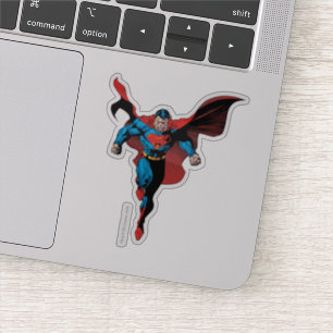Sticker Superman Hovering - Style BD