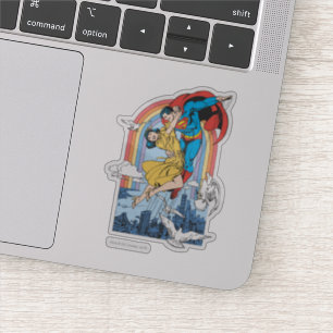 Sticker Superman & Lois en jaune