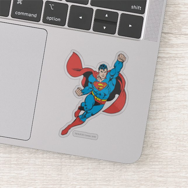 Sticker Superman Poing droit levé (Détail)