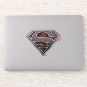 Sticker Superman S-Shield   Logo de Grey et Red City