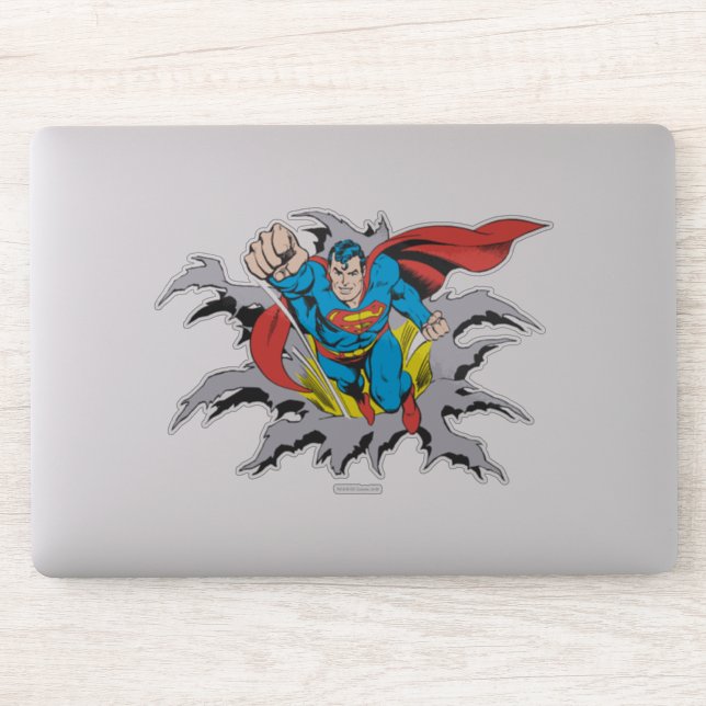 Sticker Superman Tears Thru (Ordinateur)